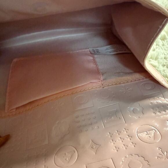 FAO Pink Patent Mini Purse – Embossed Logo Crossbody/Shoulder Bag - Picture 2 of 6